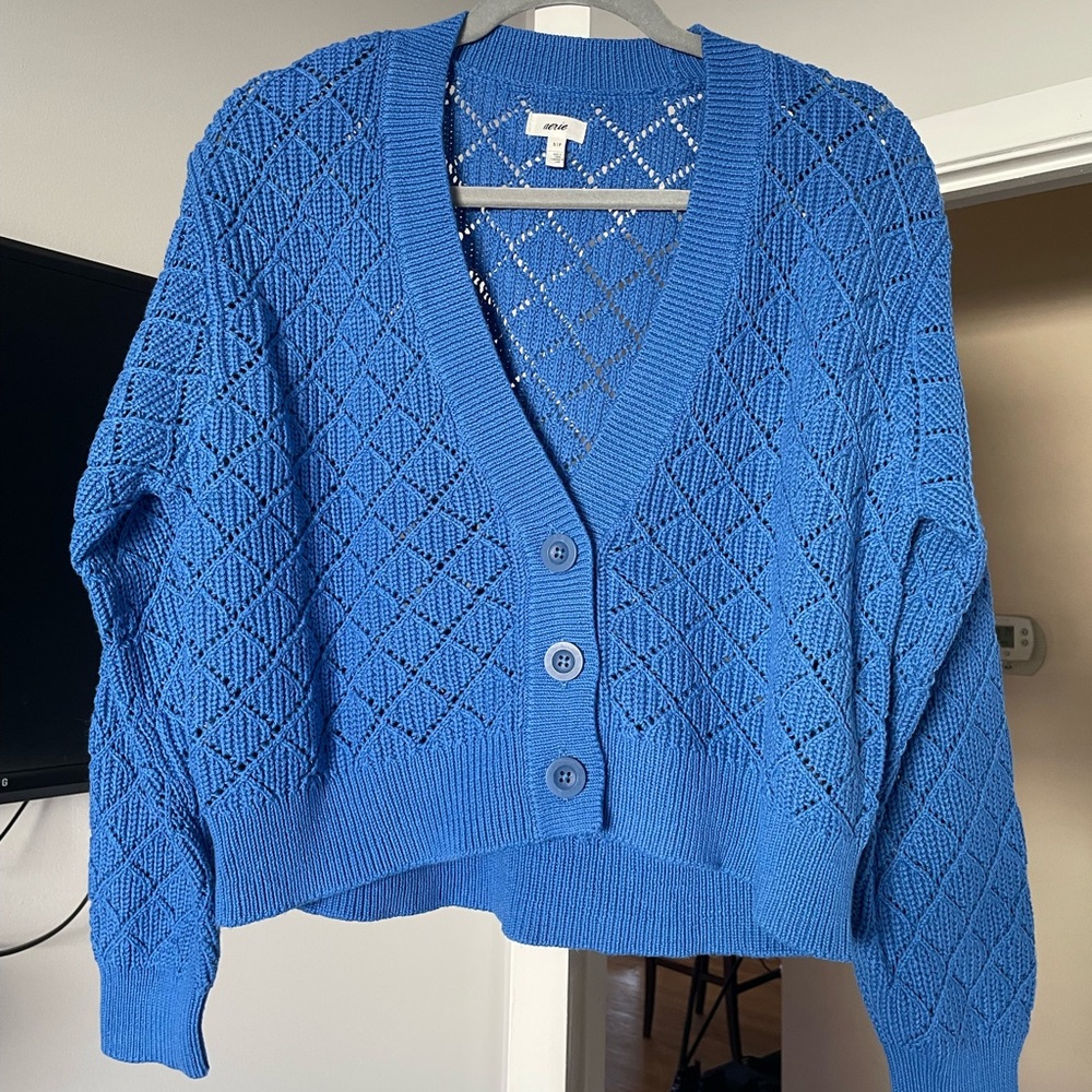 Aerie Pointelle Sweater